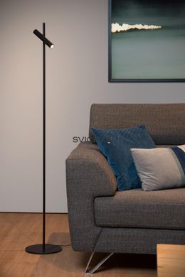 Напольная лампа для чтения Lucide PHILON &Oslash; 23 cm LED Dim. 1x4,5W 3000K Black