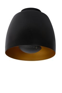 Потолочный светильник Lucide NOLAN &Oslash; 24 cm 1xE27 Black