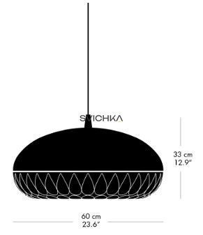 Підвісний світильник Light Years Aeon Rocket 600, Black