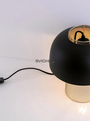 Настільна лампа Nova luce SQUBE, Black/Gold