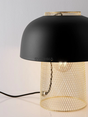 Настільна лампа Nova luce SQUBE, Black/Gold