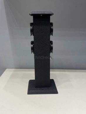Стовпчик з розетками Eglo PARK 4, Black