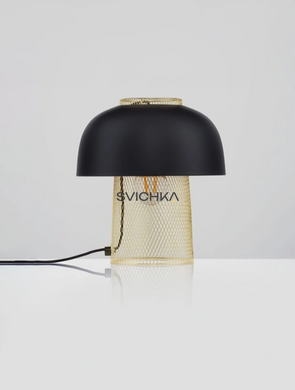 Настільна лампа Nova luce SQUBE, Black/Gold