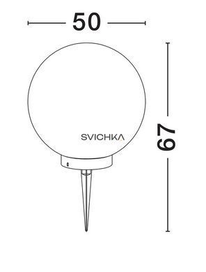 Декоративный светильник Nova Luce 9186715 MOON 50