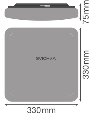 Настінно-стельовий світильник Ledvance SF SQUARE 330 V 24W 840, White
