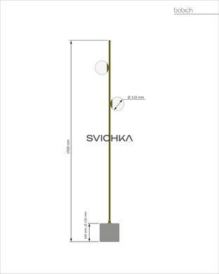 Торшер Babich Studio BUBBLE F, Black