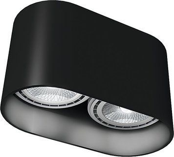 Світильник Nowodvorski 9240 OVAL BLACK, Чорний, Чорний