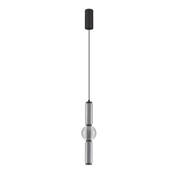 Підвісний світильник Nova luce 9009182 ULON, Black/Clear