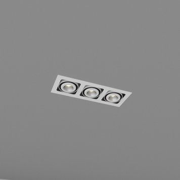 Встроенный светильник Skarlat RGL7115-3 3&times;12W WH+BK 4000K