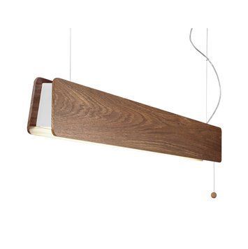 Світильник підвісний Nowodvorski OSLO LED SMOKED OAK 90 ZWIS PL, Дерев'яний, Дерев'яний