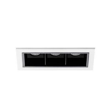LED светильник COLD 3 White&Black IP20 со встренным источником света