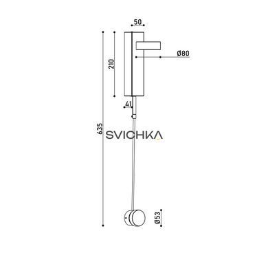 Бра KLOODI DECO WA-HX052 5W 3K GD