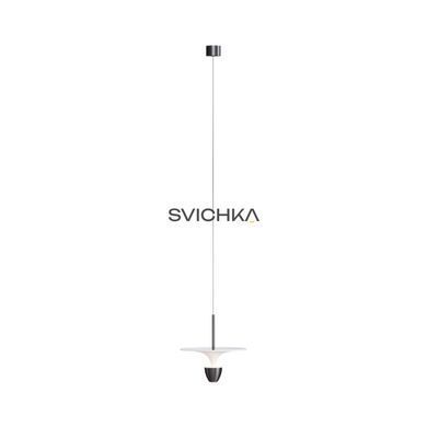 Світильник підвісний KLOODI DECO PE-NIMBA300 6W+6W 3K WH/BK, Білий, Чорний