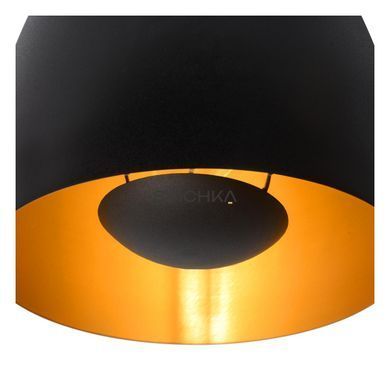 Потолочный светильник Lucide NOLAN &Oslash; 24 cm 1xE27 Black