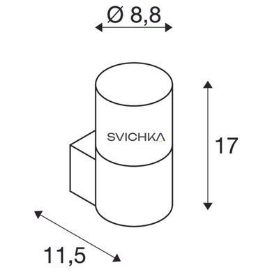 Бра SLV GRAFIT