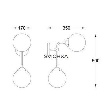 Бра Zuma-line RIANO WALL LAMP