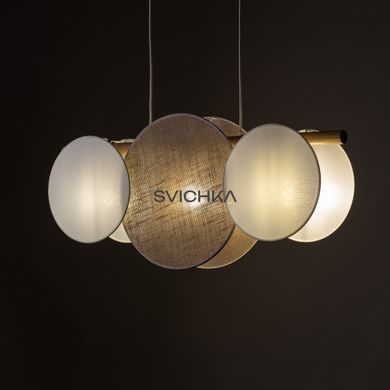 Підвісний світильник TK-Lighting Pulse 3, White/Beige