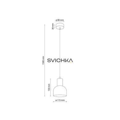 Підвісний світильник TK Lighting CAIRO 1, Black