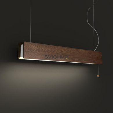 Світильник підвісний Nowodvorski OSLO LED SMOKED OAK 90 ZWIS PL, Дерев'яний, Дерев'яний