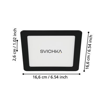 Врезной точечный светильник EGLO 99188 FUEVA 5, 11W, 4000К, Black