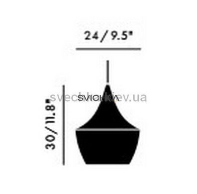 Підвісний світильник Tom Dixon BEAT FAT BLS02WH-PEUM