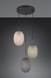 Підвісний світильник Trio FACETTE 3, Mix