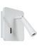 Бра Lucide OREGON LED 1x4W 3000K With USB charging point White, WHITE