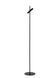 Напольная лампа для чтения Lucide PHILON &Oslash; 23 cm LED Dim. 1x4,5W 3000K Black, BLACK, Черный, Черный, Черный