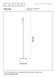 Напольная лампа для чтения Lucide PHILON &Oslash; 23 cm LED Dim. 1x4,5W 3000K Black, BLACK, Черный, Черный, Черный