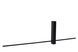 Настенный светильник Lucide SEGIN LED 1x6W 2700K Black, BLACK