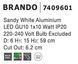 Врізний світильник Nova Luce BRANDO 60 White