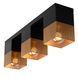 Потолочный светильник Lucide RENATE 3xE27 Matt Gold / Brass, Matt Gold / Brass