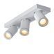 Стельовий точковий світильник для ванної Lucide TAYLOR LED Dim to warm GU10 3x5W 2200K/3000K IP44 White, WHITE