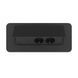 Мебельная тройная розетка LIVOLO чёрная, встраиваемая в столешницу, с USB Type-C 45 Вт, выдвижная, с заземлением, плавное открытие, алюминий (VL-SHS013-TC-UC45W-6BP-B)