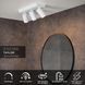 Стельовий точковий світильник для ванної Lucide TAYLOR LED Dim to warm GU10 3x5W 2200K/3000K IP44 White, WHITE