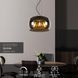 Подвесной светильник Lucide OLIVIA &Oslash; 40 cm 3xE27 Smoke Grey, Smoke Grey