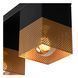 Потолочный светильник Lucide RENATE 3xE27 Matt Gold / Brass, Matt Gold / Brass