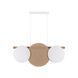 Підвісний світильник TK-Lighting Pulse 3, White/Beige