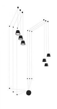 Підвісний світильник Nova luce AMADEO 6 Black