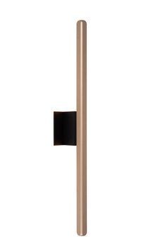 Настінний світильник для дому/вулиці Lucide BRAGA LED 1x10W 2700K IP54 Coffee, Coffee, Кавовий