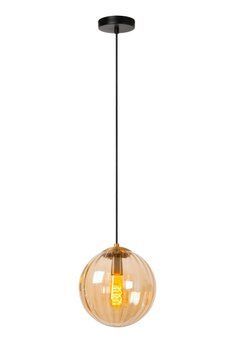 Підвісний світильник Lucide MONSARAZ &Oslash; 25 cm 1xE27 Amber, Amber