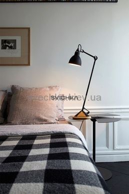 Настільна лампа Lampe Gras 206-Bl-Sat, Чорний, Чорний