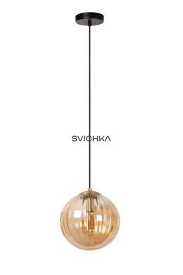 Підвісний світильник Lucide MONSARAZ &Oslash; 25 cm 1xE27 Amber, Amber