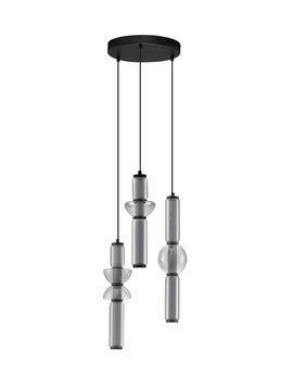 Підвісний світильник Nova luce 9009183 ULON, Black/Clear