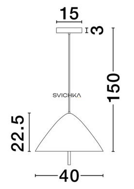 Підвісний світильник Nova luce OROS, White