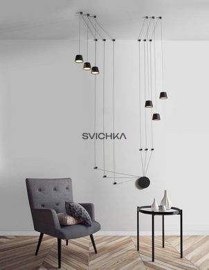 Подвесной светильник Nova luce AMADEO 6 Black