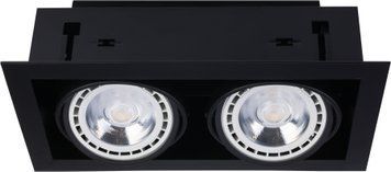 Вбудований світильник Nowodvorski 9570 DOWNLIGHT ES111, Чорний, Чорний