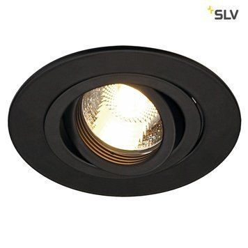 Світильник вбудований SLV NEW TRIA XL ROUND 113440, Чорний, Чорний, Чорний, Чорний
