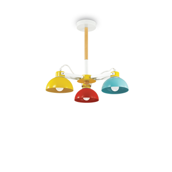 Ideal Lux TITTI PL3 Цветной 157146