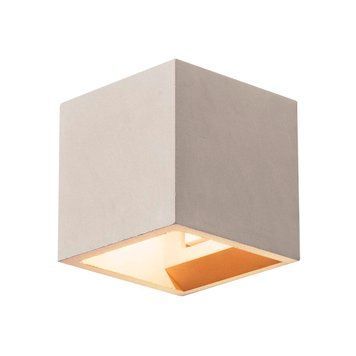 Настінний світильник SLV SOLID CUBE, сірий